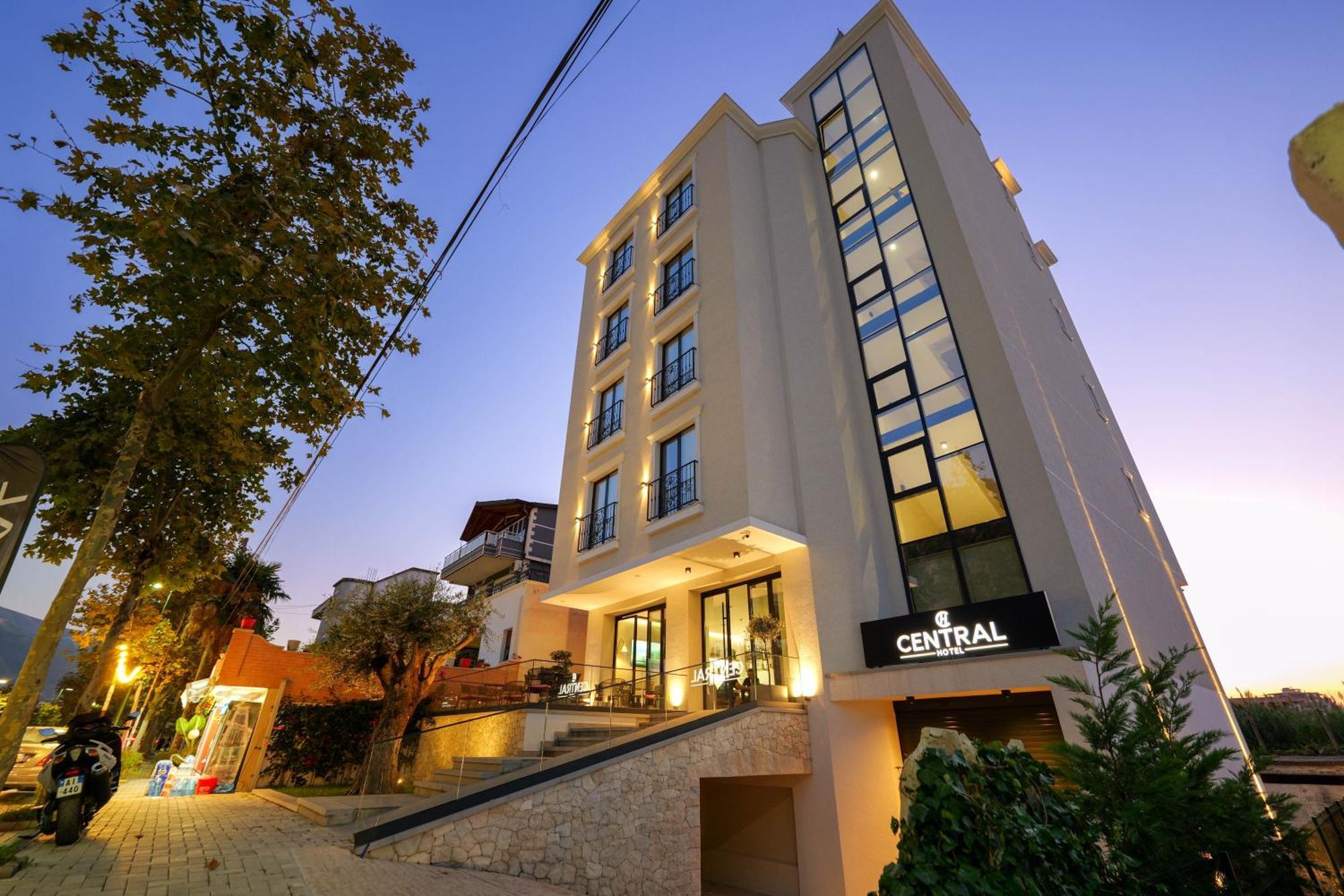 Hotel Central Vlore Bagian luar foto